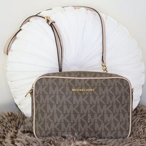 Michael Kors Jet Set Large Logo Crossbody